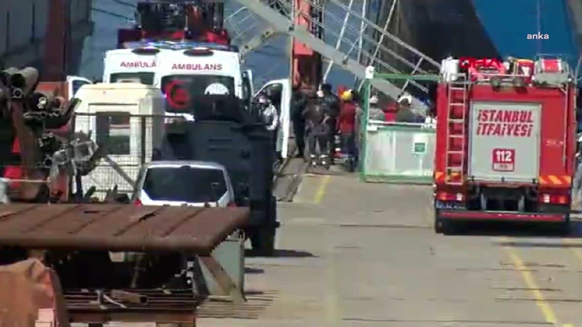 TUZLA TERSANESİ'NDE BİR GEMİDE KARBONDİOKSİT SIZINTISI MEYDANA GELDİ: 4 İŞÇİ ZEHİRLENDİ