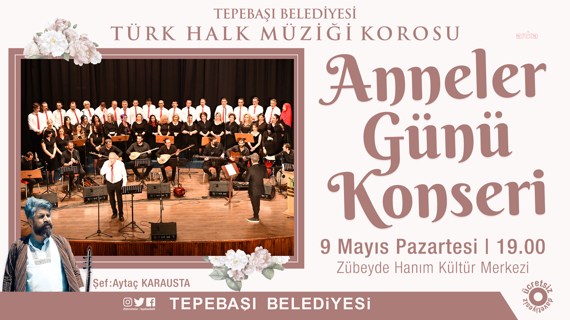 TEPEBAŞI'NDA TÜRKÜLER ANNELER İÇİN SÖYLENECEK