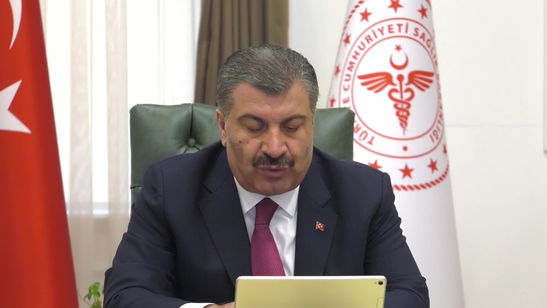 SAĞLIK BAKANI KOCA, DSÖ AVRUPA DİREKTÖRÜYLE GÖRÜŞTÜ