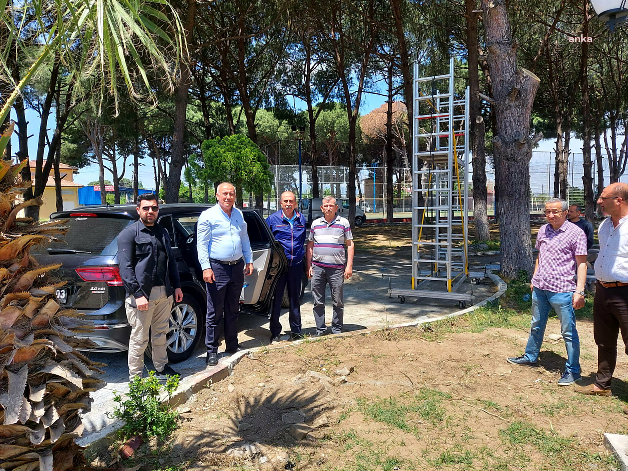 SÖKE BELEDİYESİ BAĞARASI'NDA BÜYÜK PARK’I YAZA HAZIRLIYOR