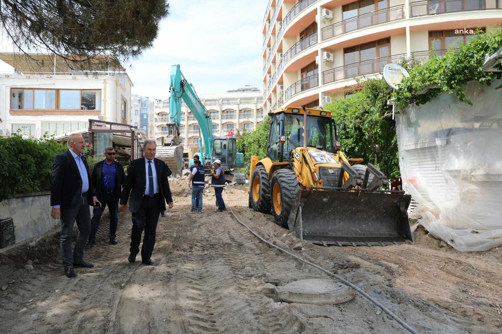 DİDİM BELEDİYESİ'NDEN ALTINKUM PLAJI'NDA YOĞUN ÇALIŞMA
