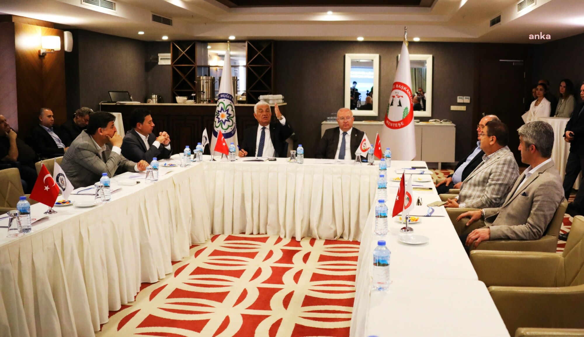 BELEDİYE BAŞKANLARI, MENTEŞE’DE BULUŞTU
