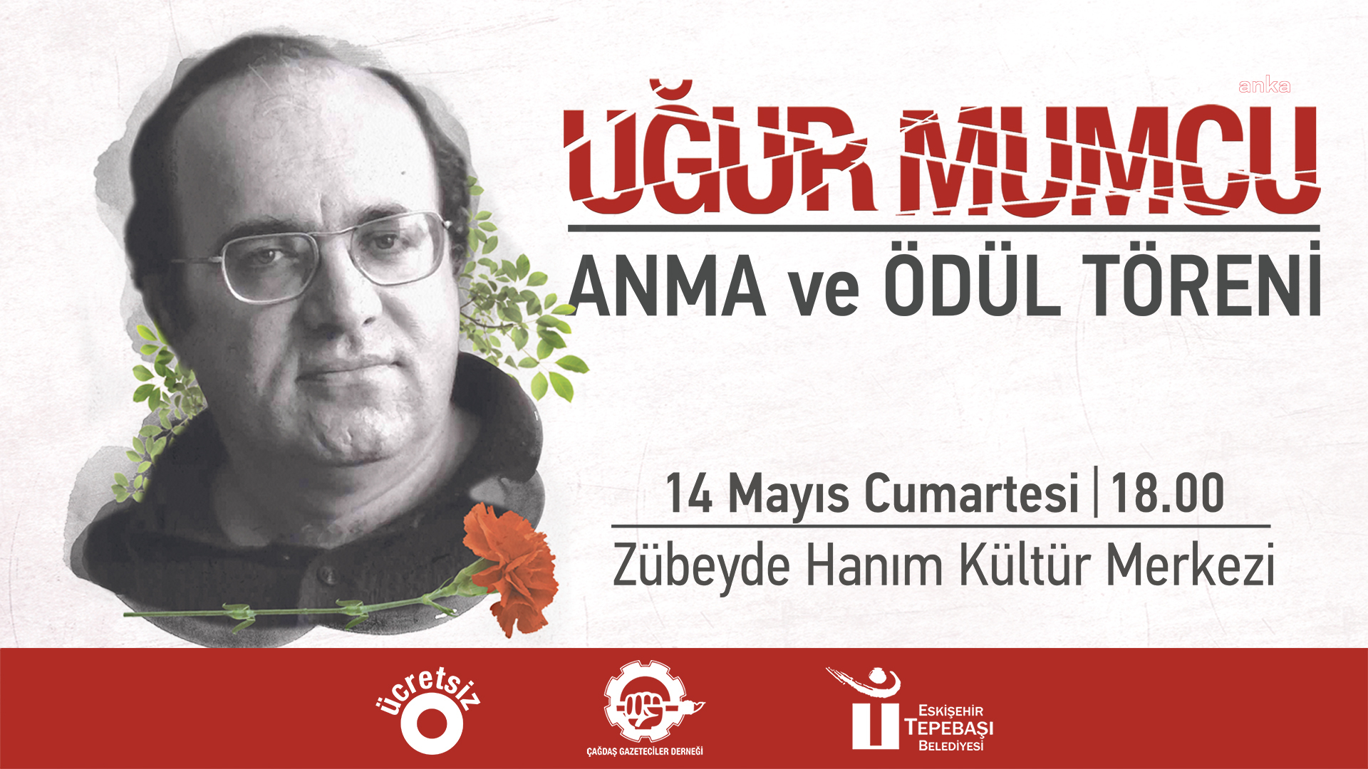 MUMCU ÖDÜLLERİ TEPEBAŞI’NDA SAHİPLERİNİ BULACAK