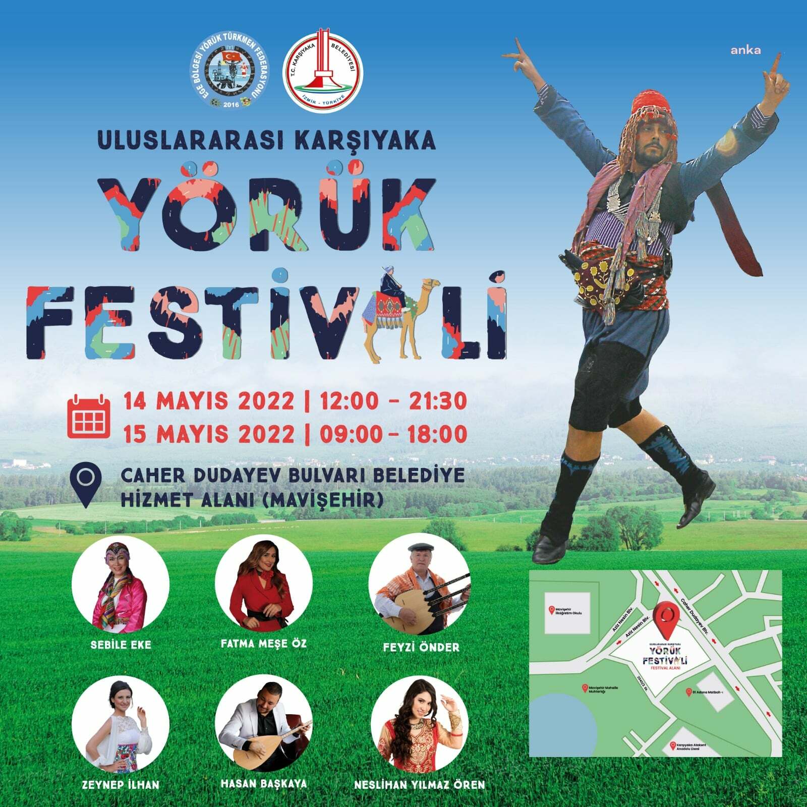 ULUSLARARASI KARŞIYAKA YÖRÜK FESTİVALİ İÇİN GERİ SAYIM BAŞLADI