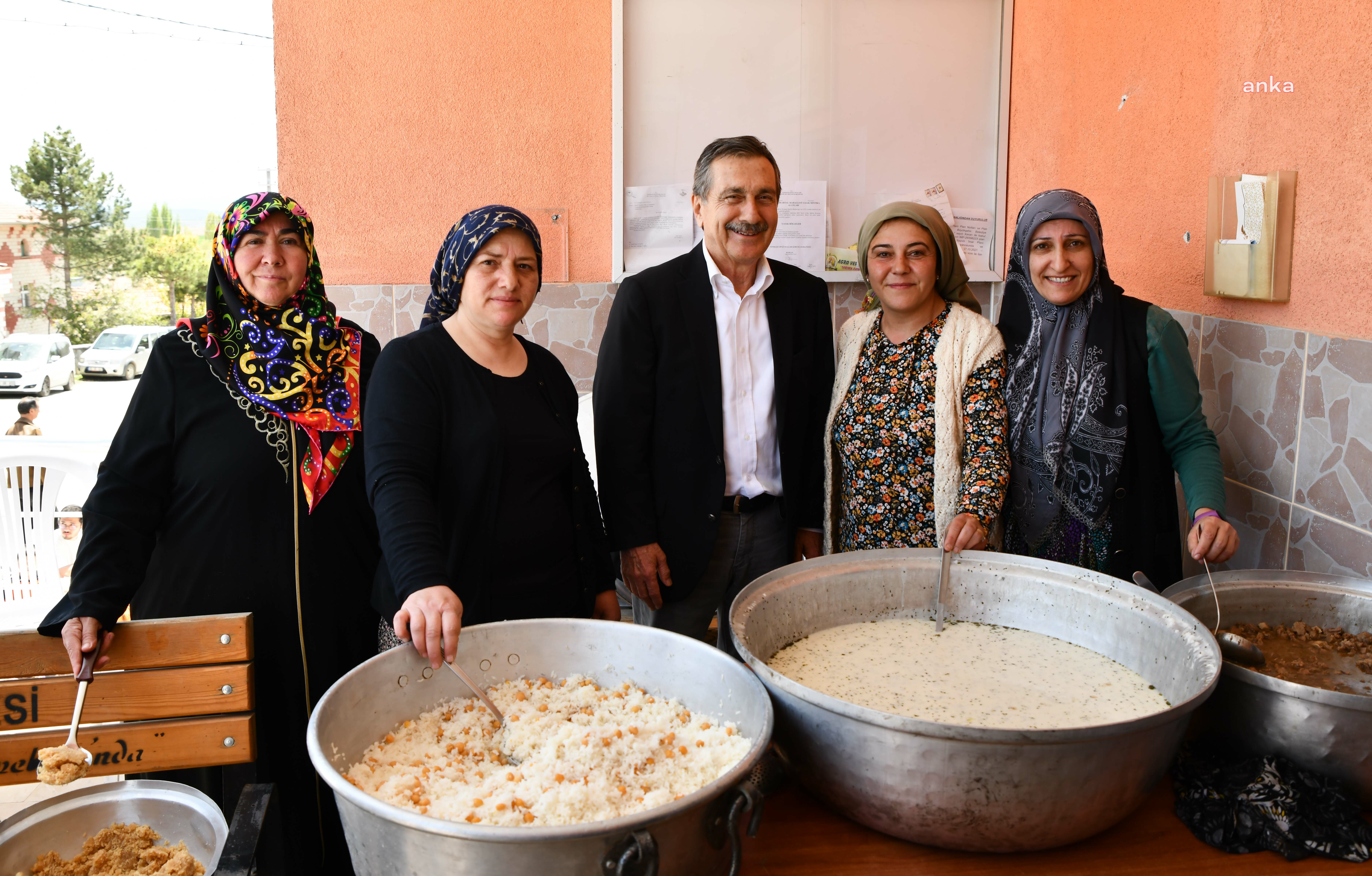 TEPEBAŞI BELEDİYE BAŞKANI ATAÇ, YAĞMUR VE ŞÜKÜR DUALARINA KATILDI