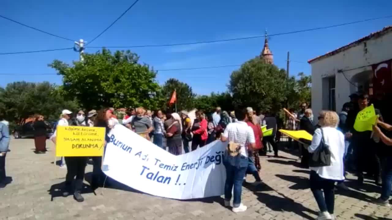 KARABURUN'DA 'GES' TEPKİSİ: HALKIN KATILIM TOPLANTISI İPTAL EDİLDİ