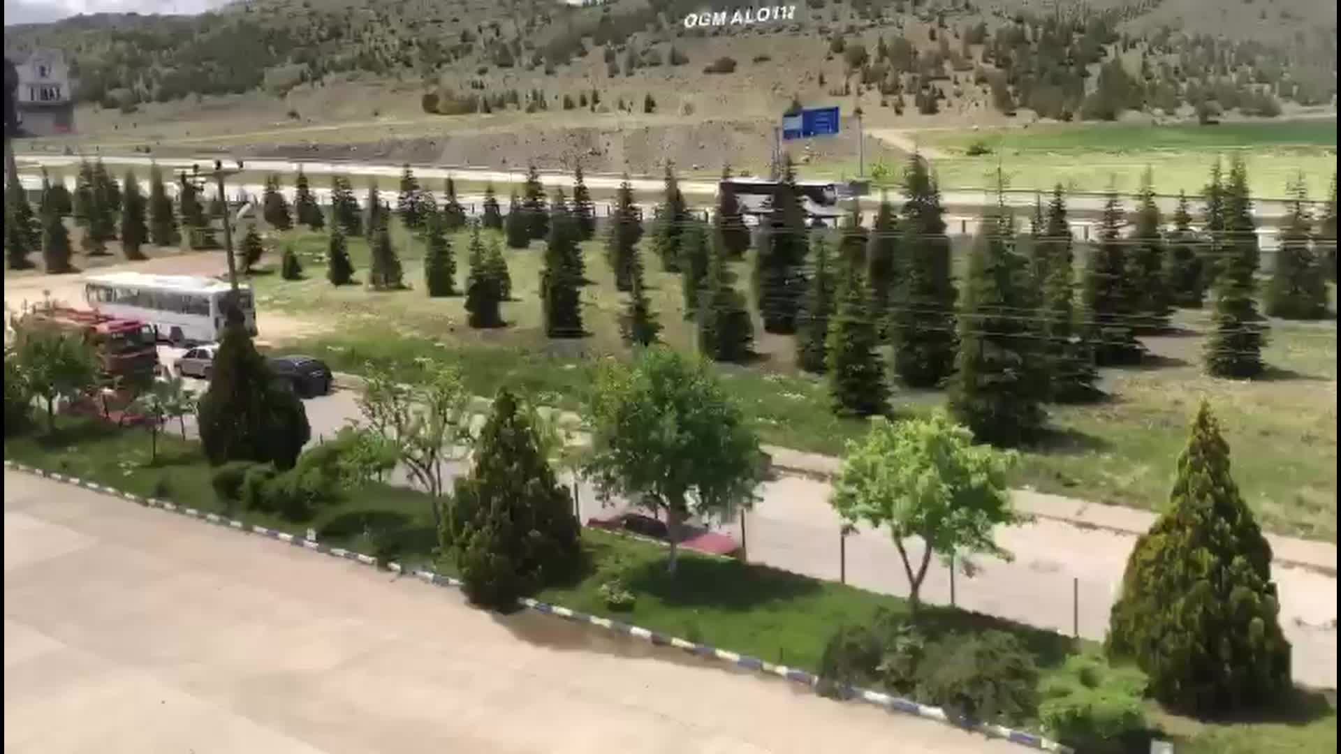 KIRIKKALE’DE MADENİ YAĞ FABRİKASINDA YANGIN ÇIKTI