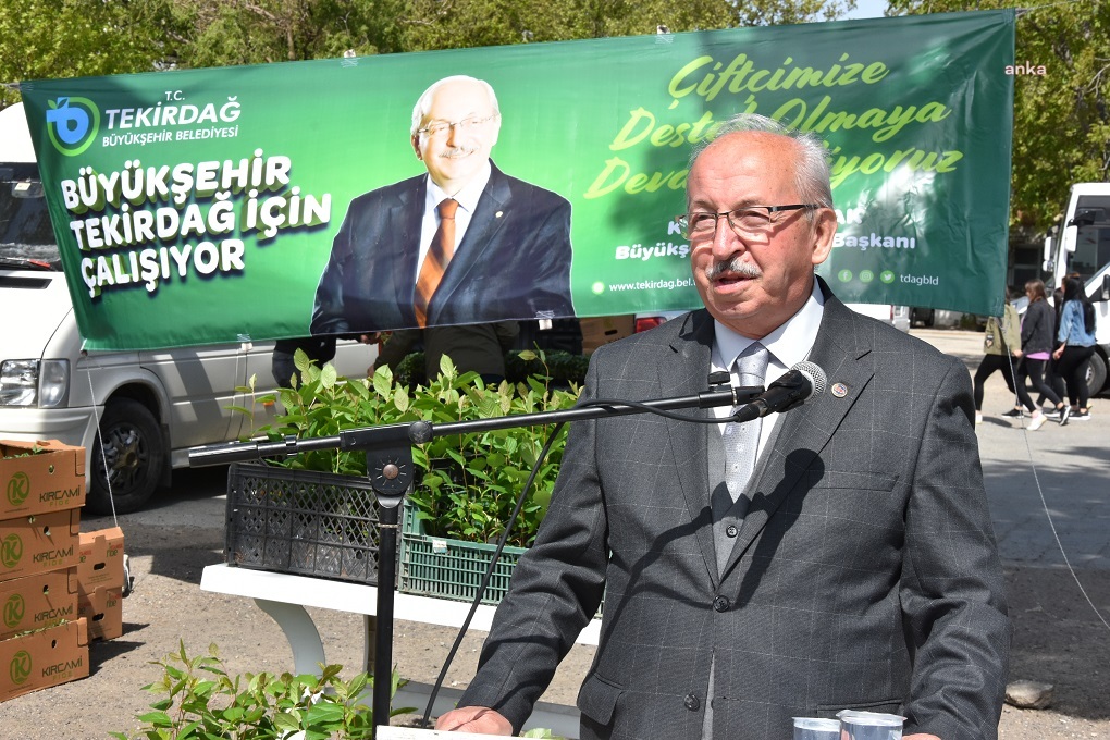 TEKİRDAĞ BÜYÜKŞEHİR, ÇİFTÇİYE DESTEĞİNİ SÜRDÜRÜYOR