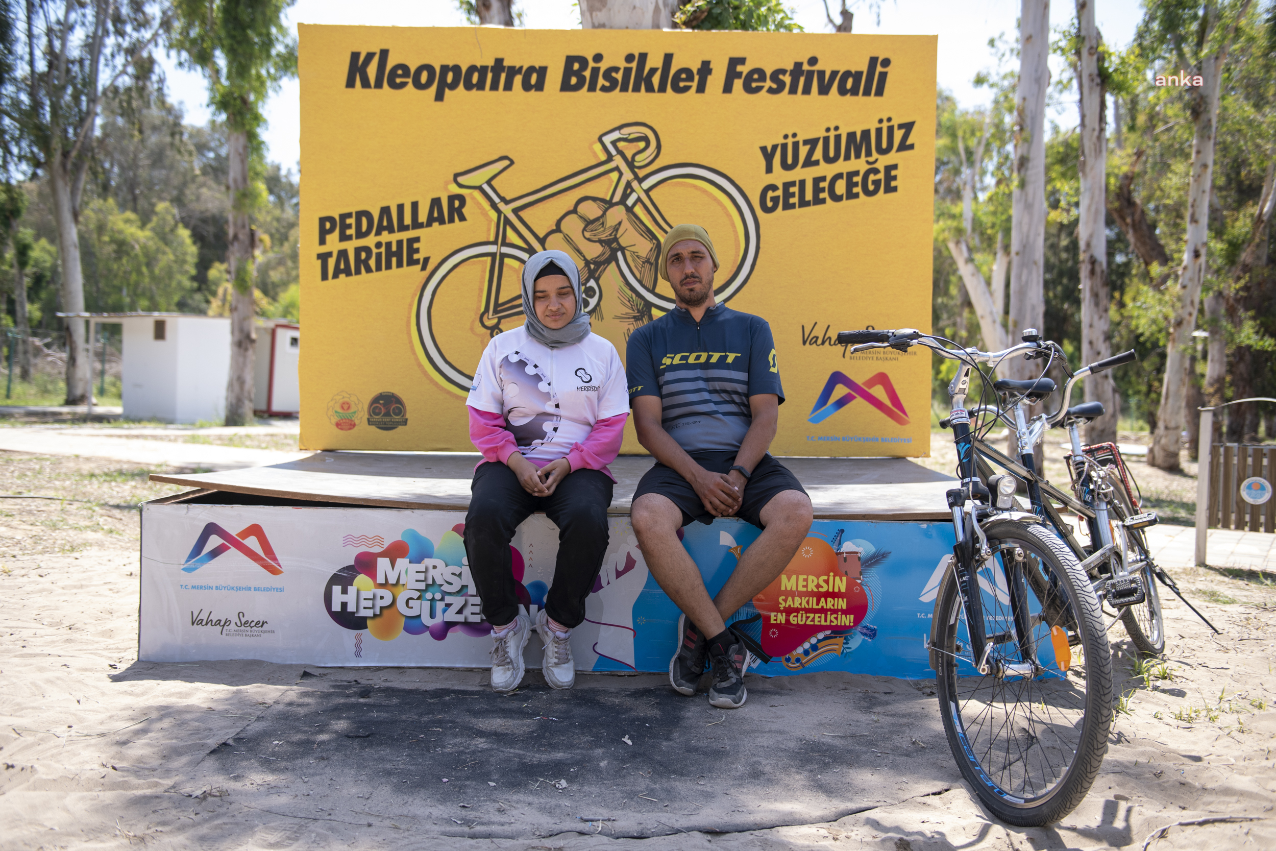 “PEDALA ENGEL YOK” DEDİLER, KLEOPATRA BİSİKLET FESTİVALİ’NDE FARKINDALIK YARATTILAR
