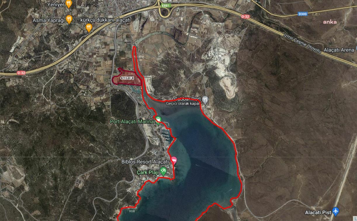 ÇEŞME'DE 529 MİLYON TL'LİK ARAZİ SATIŞA ÇIKTI