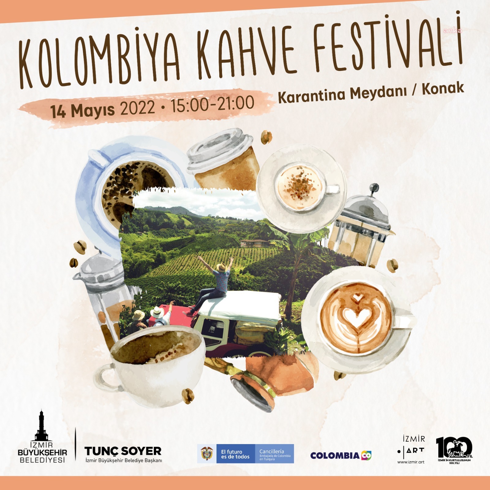KAHVE KOKUSU İZMİR’E YAYILIYOR