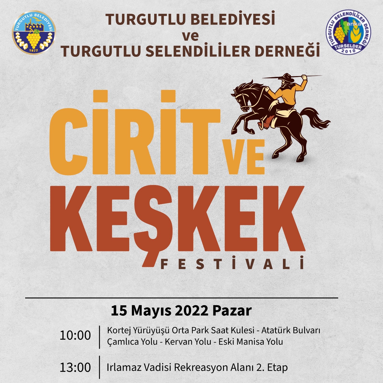 TURGUTLU’DA 'CİRİT VE KEŞKEK FESTİVALİ' DÜZENLENECEK