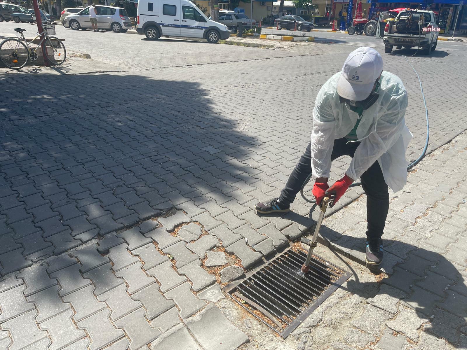 BELEDİYE, SİNEKSİZ BİR EDREMİT İÇİN İLAÇLAMA ÇALIŞMALARINI SÜRDÜRÜYOR