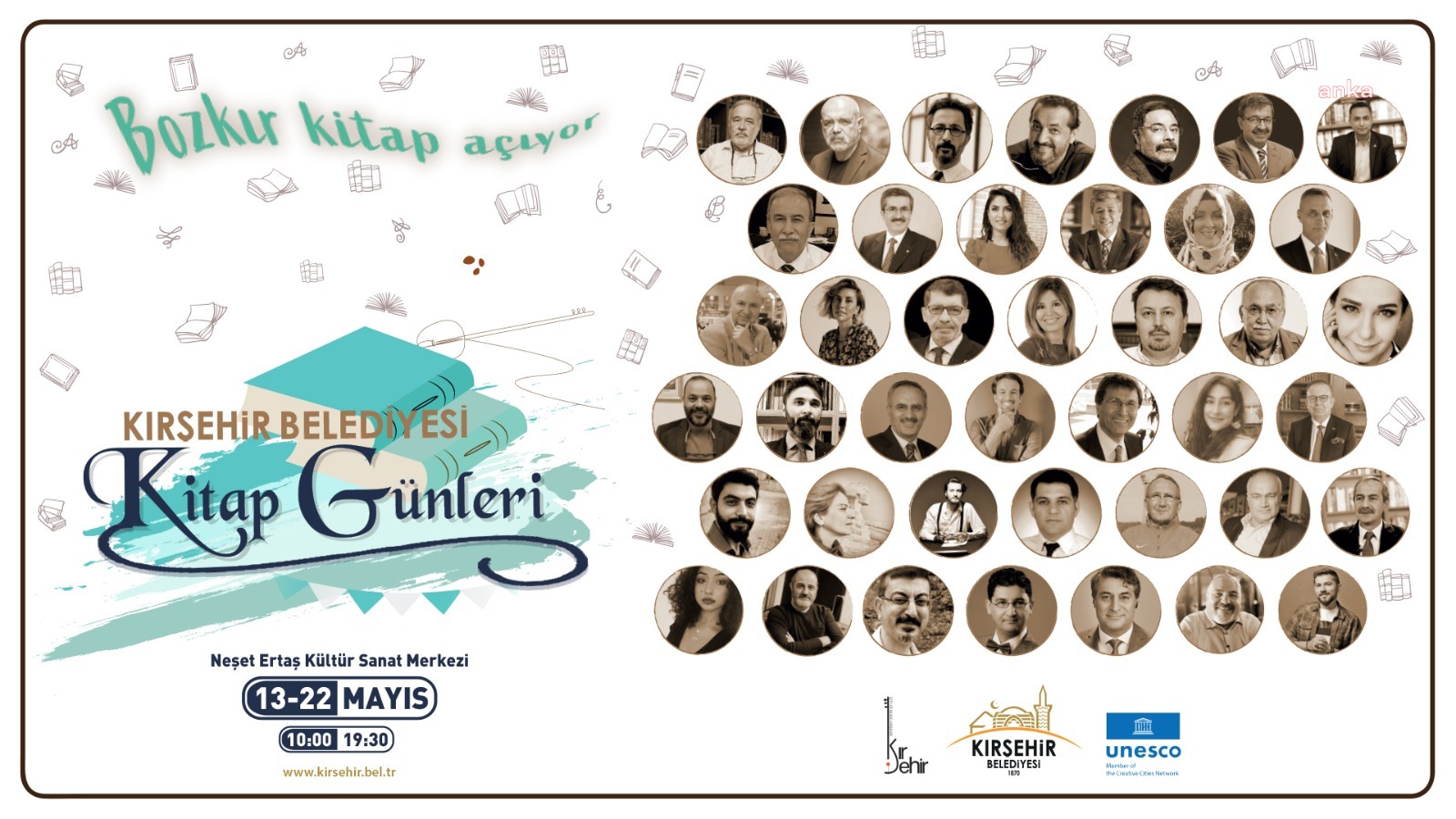KIRŞEHİR KİTAP GÜNLERİ BAŞLIYOR