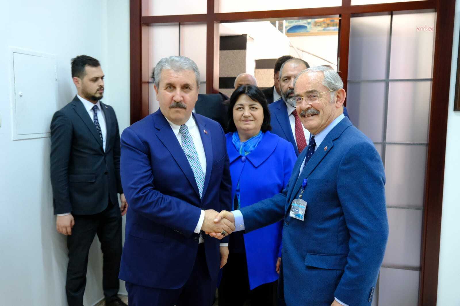 BBP GENEL BAŞKANI DESTİCİ’DEN YILMAZ BÜYÜKERŞEN'E ZİYARET