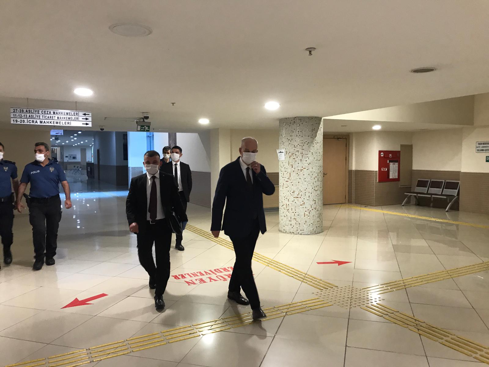 İLKER BAŞBUĞ İFADE VERMEK İÇİN ADLİYEDE