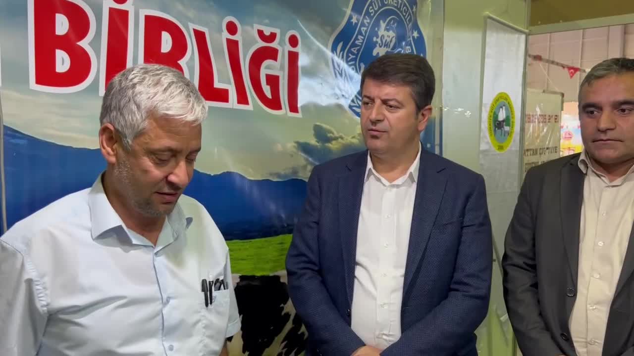 KAHTA SÜT BİRLİĞİ BAŞKANI DENİZ ALAN: "YEME, ÇUVAL BAŞI 25 LİRA ZAM GELDİ, ZAM CEBİMİZE GİRMEDEN UÇTU"