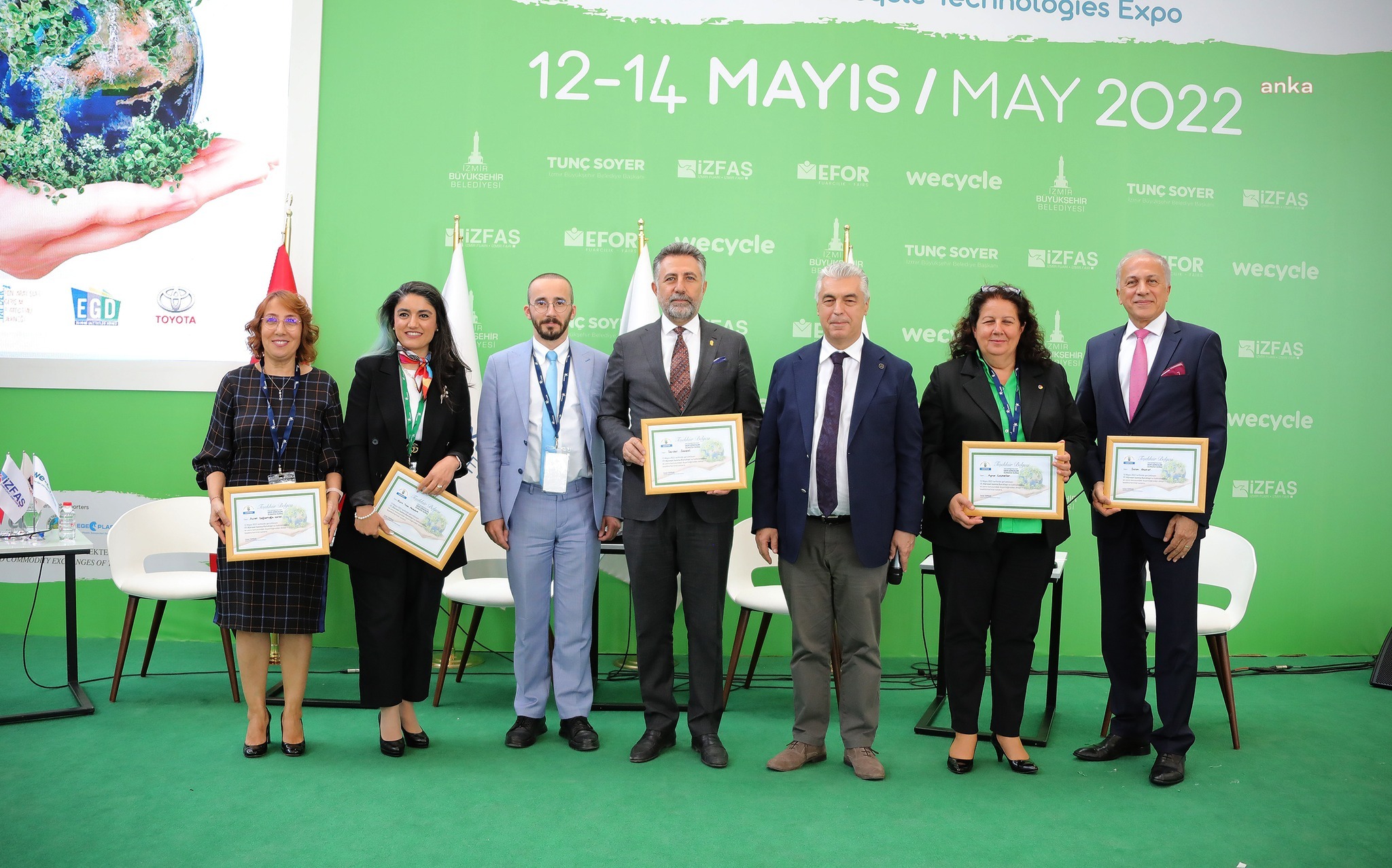 BAŞKAN SANDAL’A “DOĞA VE ÇEVRE” TEŞEKKÜRÜ