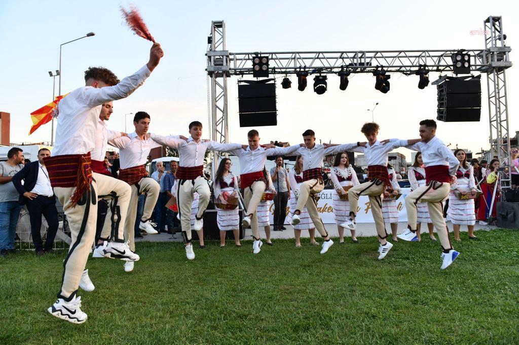ÇİĞLİ-ÇAŞKA KUZEY MAKEDONYA FESTİVALİ COŞKUYLA BAŞLADI