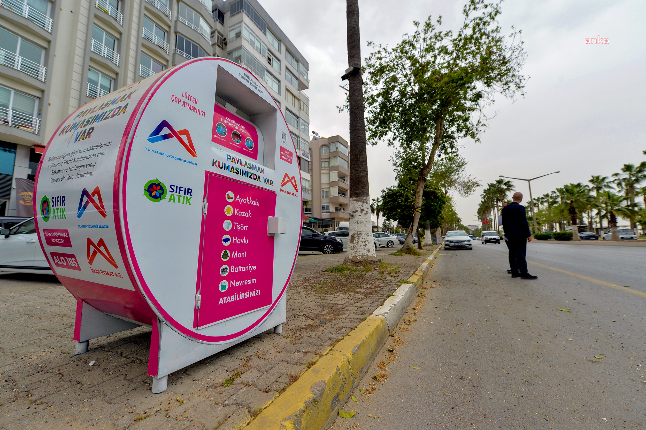 MERSİN’DE 600 NOKTADA ‘KULLANILMIŞ TEKSTİL KUMBARASI’ OLACAK