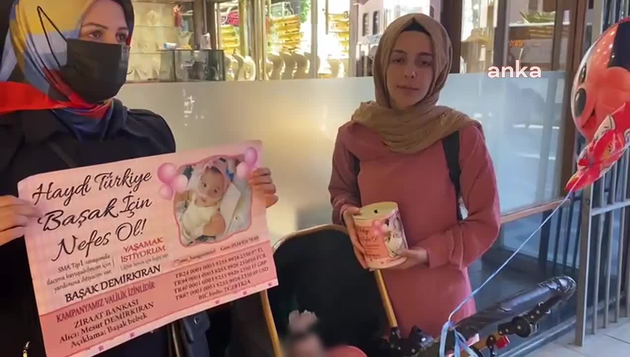 SMA HASTASI BAŞAK BEBEĞİN ANNESİ: KAMPANYADA YÜZDE 85’E ULAŞTIK. KALAN YÜZDE 15 İÇİN BAŞAK’I KAYBETMEYELİM