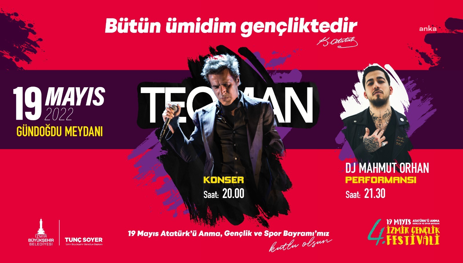 İZMİR’DE EĞLENCE DOLU 19 MAYIS PROGRAMI