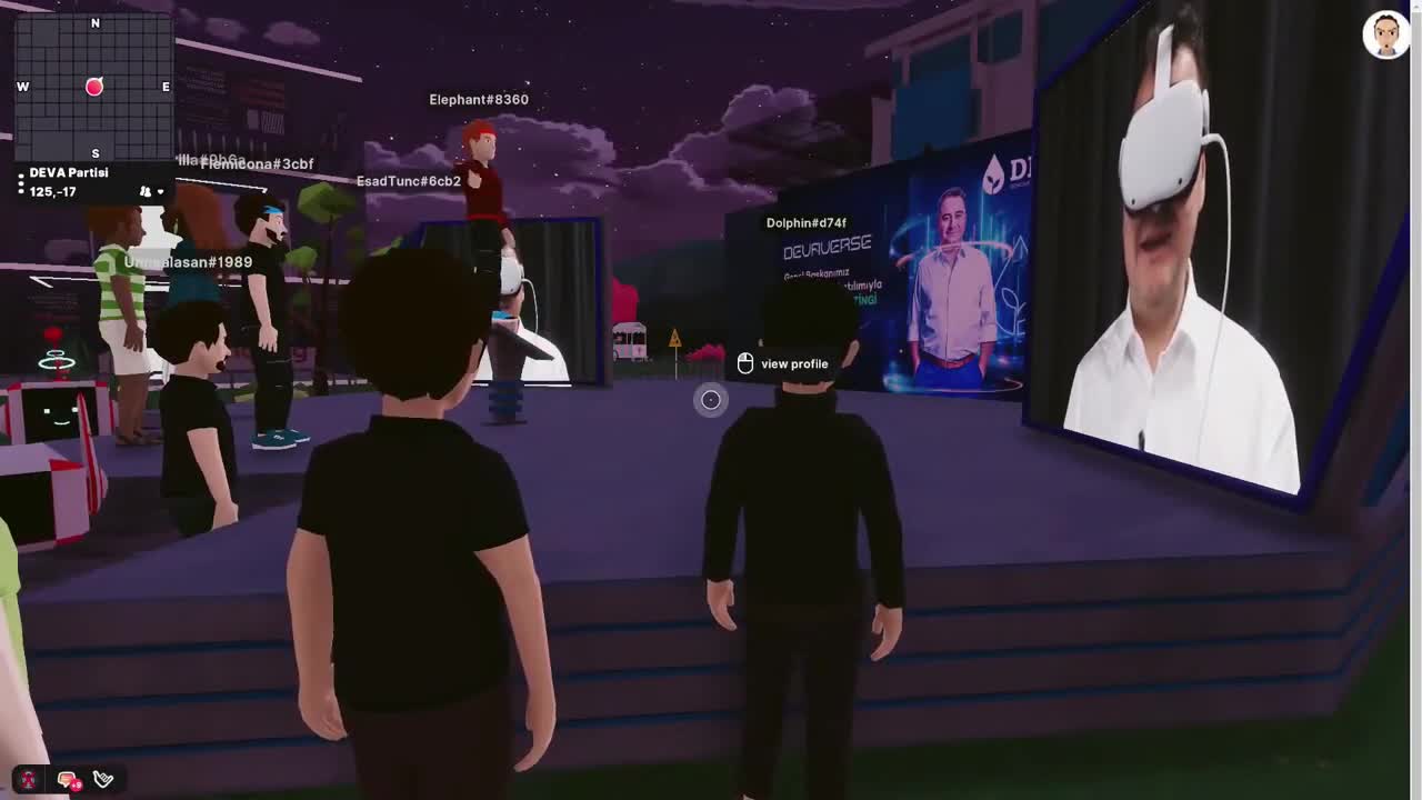 BABACAN, METAVERSE'TE MİTİNG YAPTI: "25 YAŞIN ALTINDAKİ TÜM GENÇLERE İNTERNETE BEDAVA ERİŞİM HİZMETİ SUNACAĞIZ"