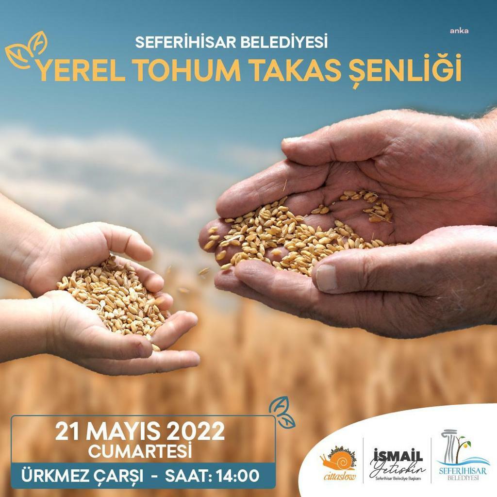 SEFERİHİSAR'DA DÜZENLENECEK TOHUM TAKAS ŞENLİĞİ’NDE 300 BİN FİDE DAĞITILACAK
