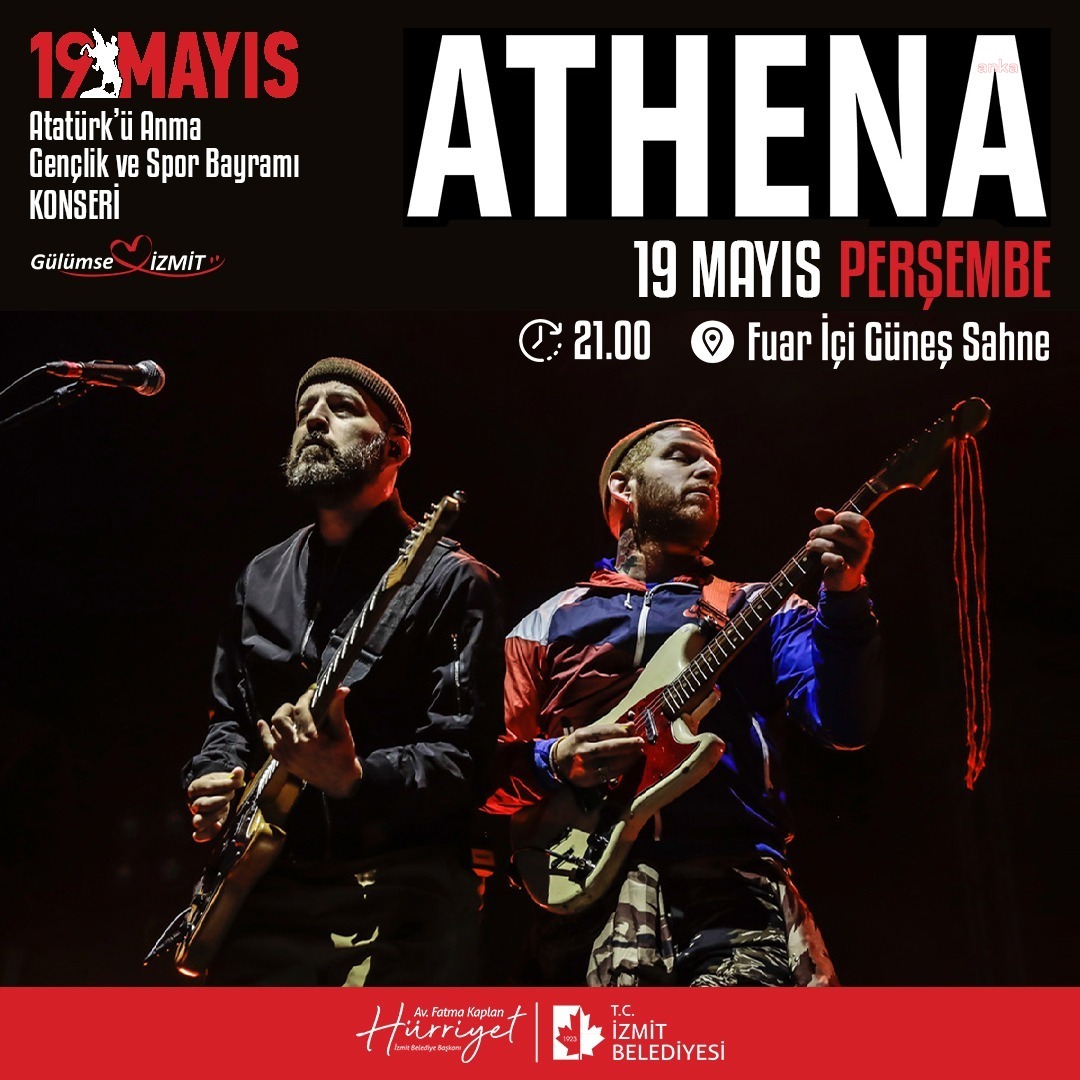 ATHENA BU AKŞAM İZMİT'TE