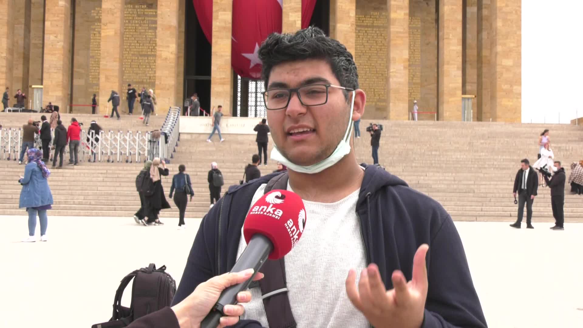 YURTTAŞLAR 19 MAYIS’TA ANITKABİR’E KOŞTU, GAZİ MUSTAFA KEMAL ATATÜRK'Ü ÖZLEMLE ANDI