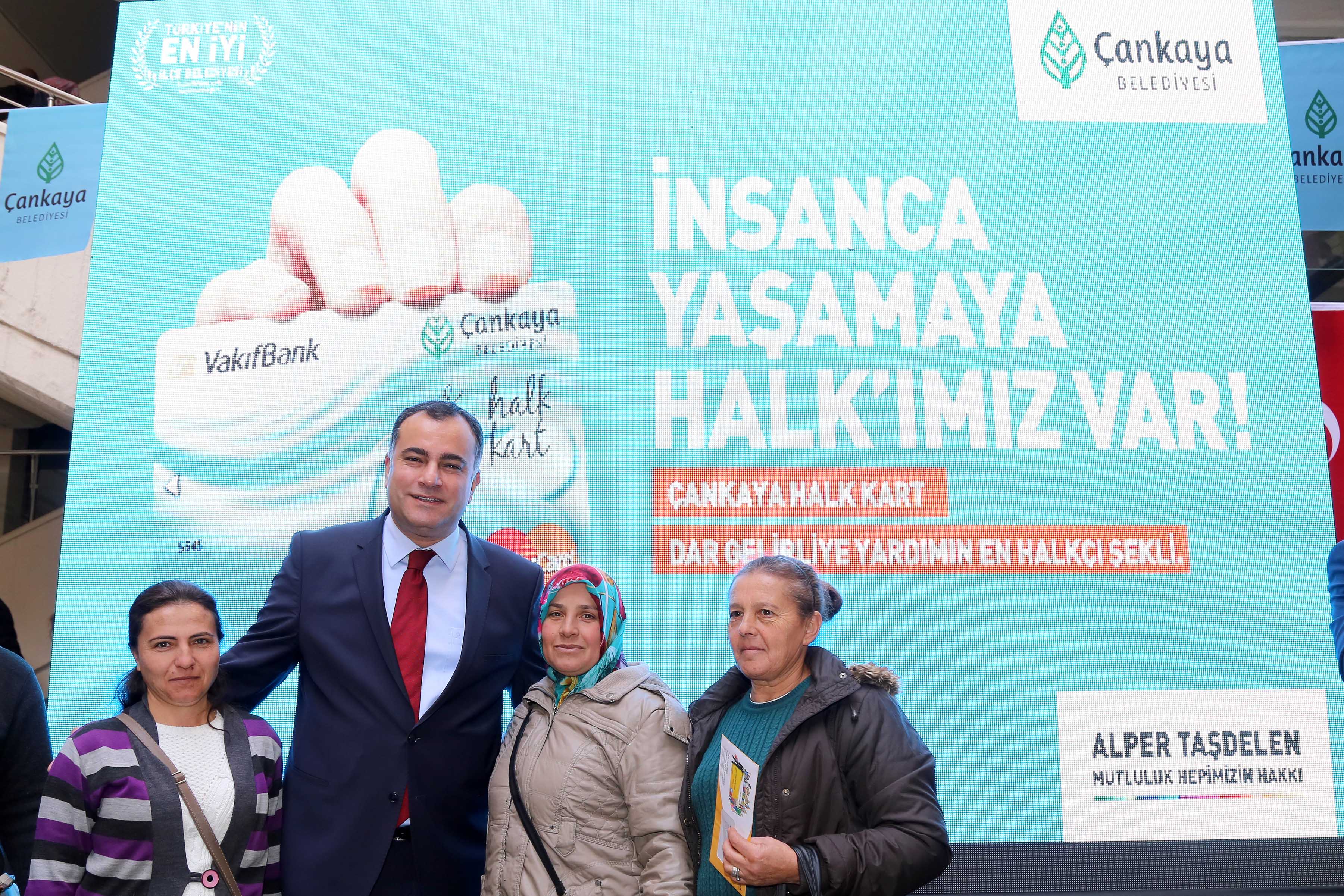 ÇANKAYA HALK KART’A BAŞVURULAR SÜRÜYOR