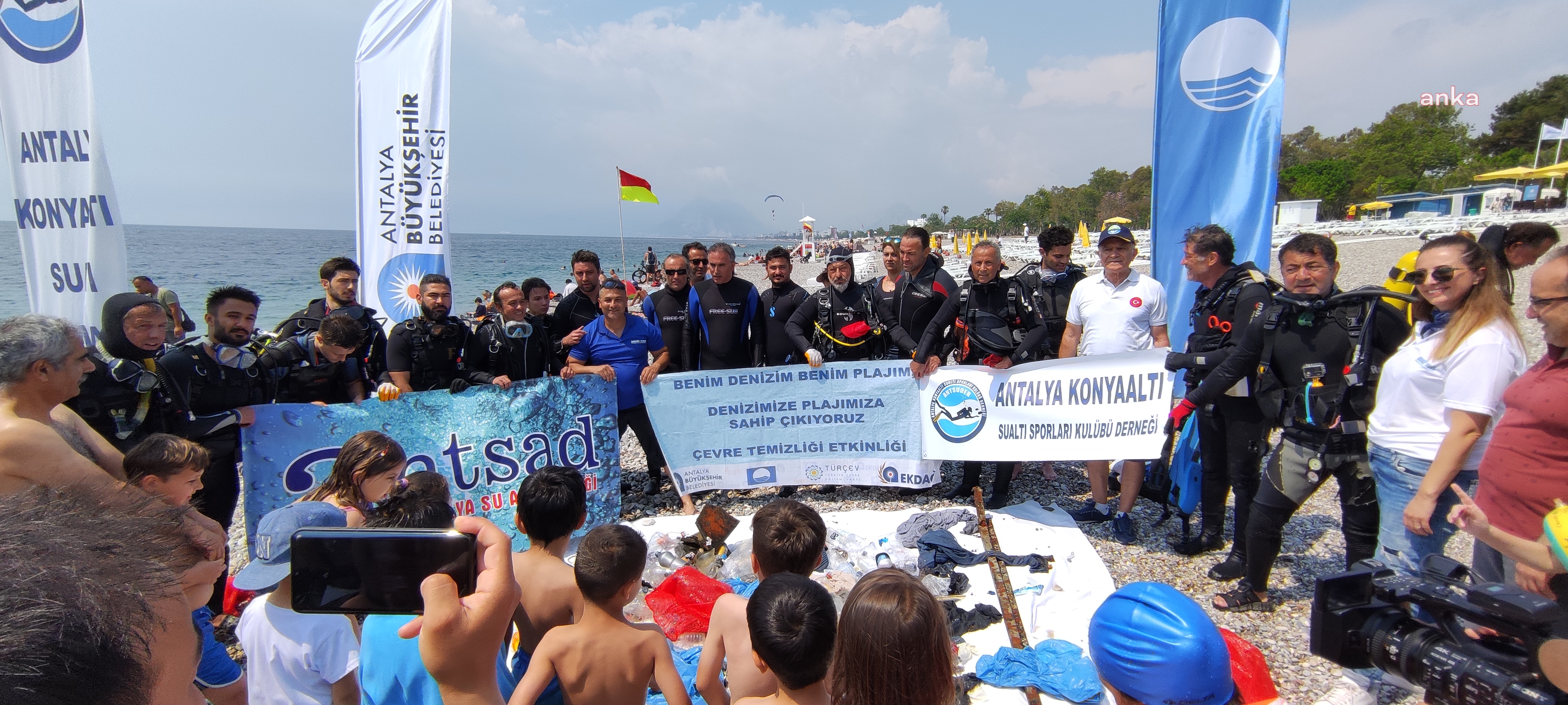 ANTALYA BÜYÜKŞEHİR'DEN 19 MAYIS'TA, DENİZ VE PLAJ TEMİZLİĞİ
