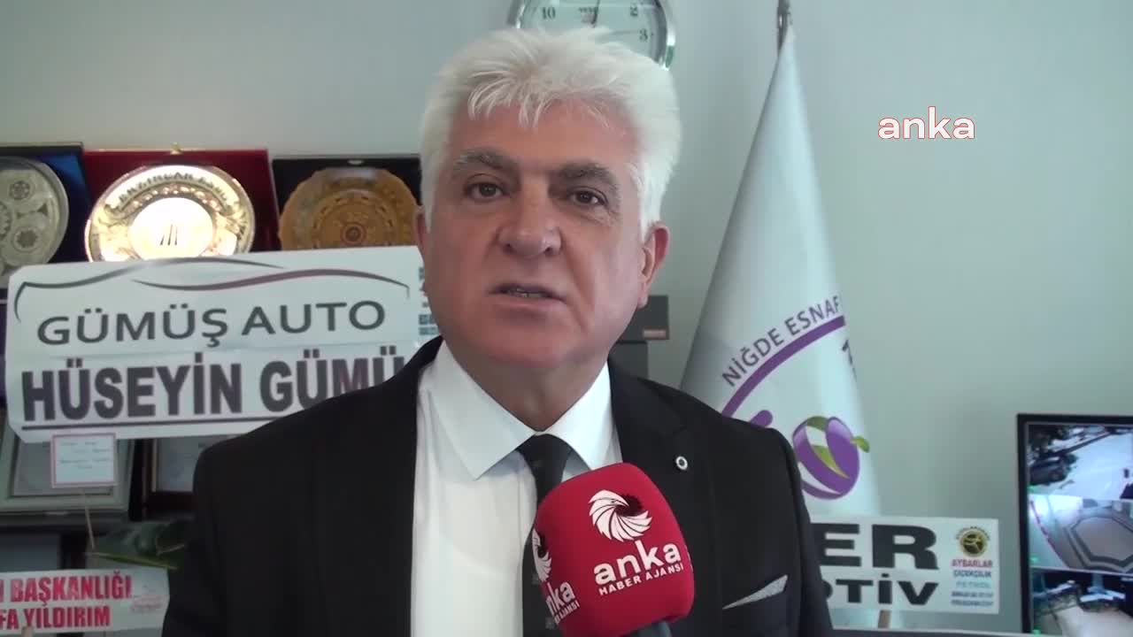 NİĞDE ESNAF VE SANATLAR ODASI BAŞKANI YEŞİL: “ESNAF ZOR DURUMDA. BU ŞEKİLDE DEVAM EDERSE KAPATAN ESNAF SAYIMIZ ÇOĞALIR”