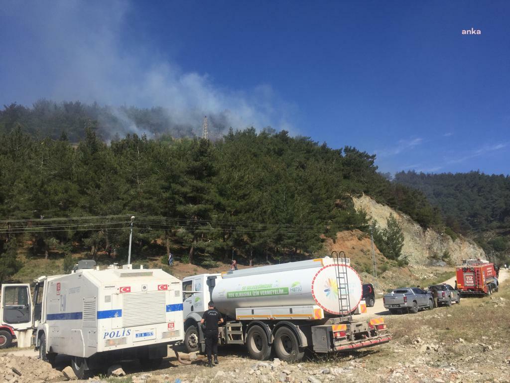 ORMAN YANGINLARINA HATAY BÜYÜKŞEHİR’DEN MÜDAHALE
