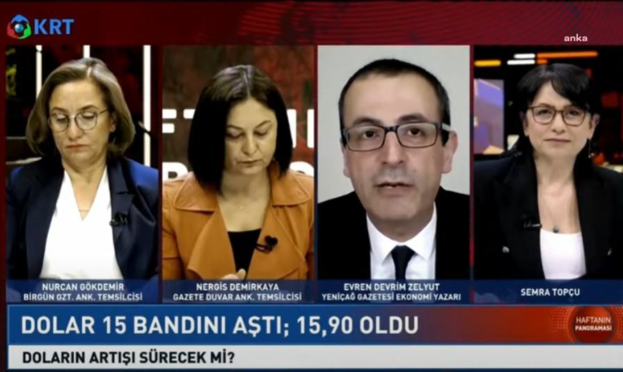 EKONOMİST EVREN DEVRİM ZELYUT: ABD BASTIĞI 4,5 TRİLYON DOLARI PİYASADAN ÇEKTİĞİNDE DOLAR-TL’Yİ TUTAMAZSINIZ