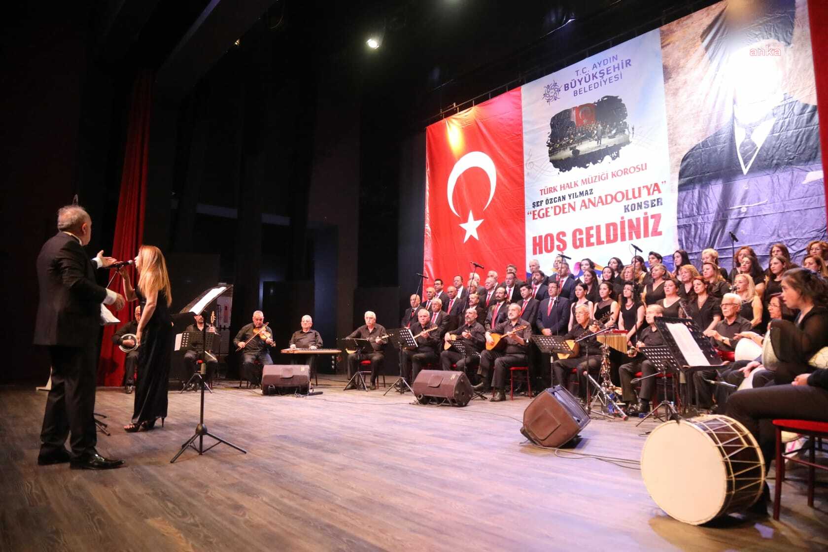 AYDIN BÜYÜKŞEHİR'DEN “EGE'DEN ANADOLU'YA” KONSERİ