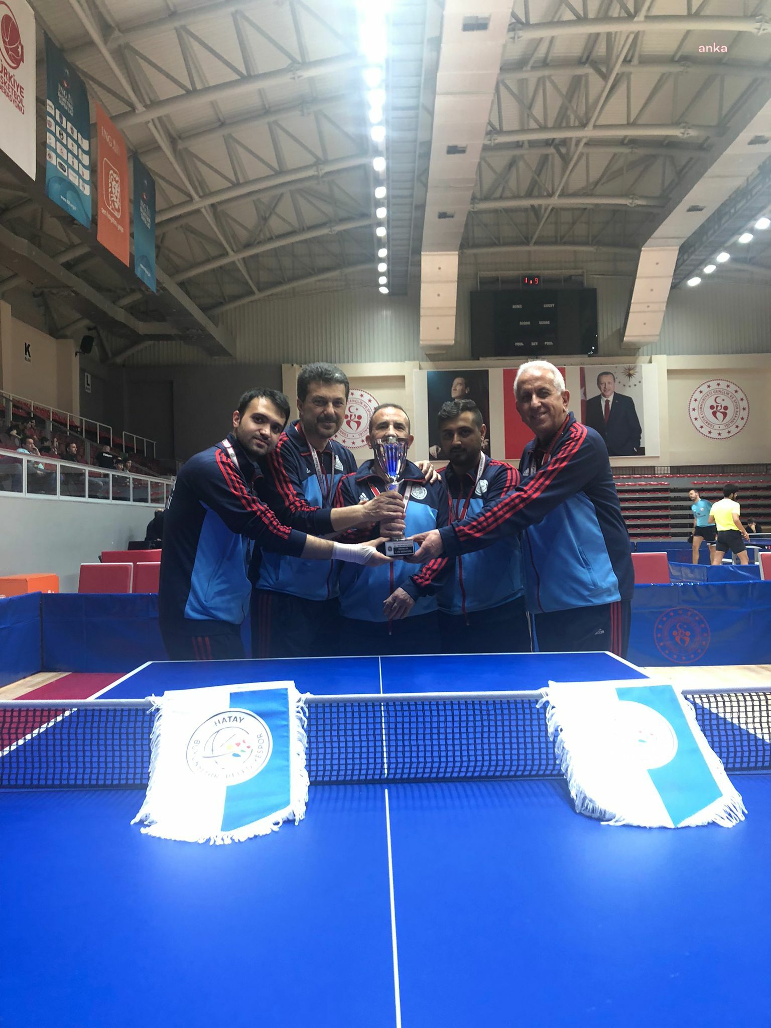 HATAY BÜYÜKŞEHİR BELEDİYESPOR MASA TENİSİ TAKIMI SÜPER LİG’DE