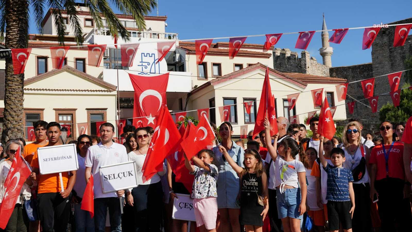 YARIMADA SPOR OYUNLARI ÇEŞME'DE BAŞLADI