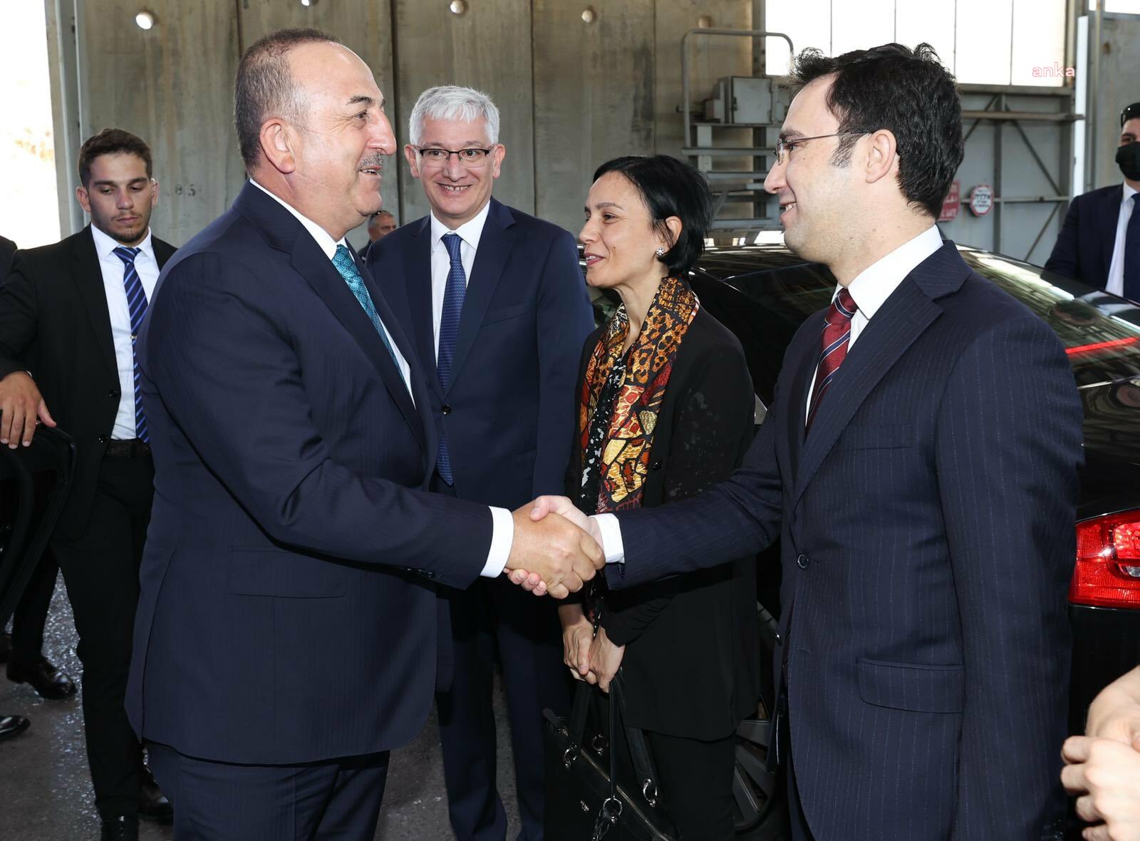 DIŞİŞLERİ BAKANI MEVLÜT ÇAVUŞOĞLU FİLİSTİN'DE