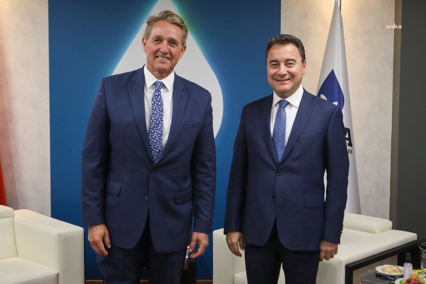 ABD BÜYÜKELÇİSİ JEFFRY FLAKE, BABACAN’I ZİYARET ETTİ