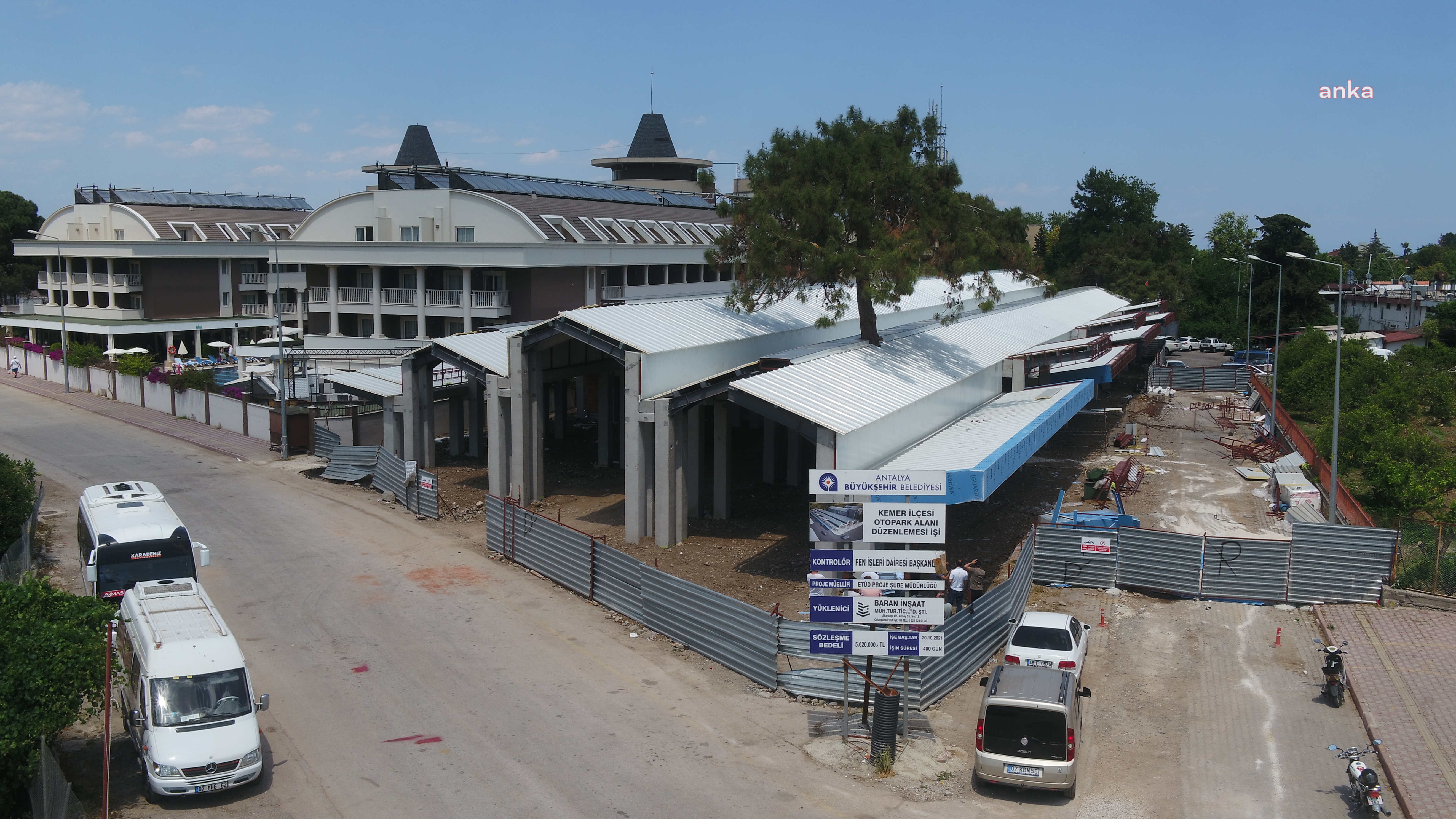 KEMER OTOPARK VE PAZAR YERİ TURİZM SEZONUNA HAZIR