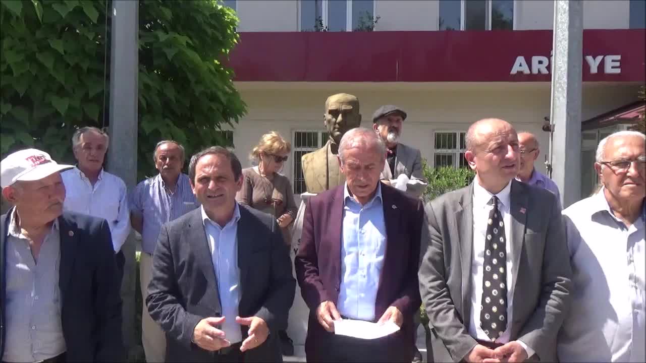 CHP'NİN KÖY ENSTİTÜLERİNİ ZİYARET PROGRAMININ 12'NCİSİ ARİFİYE KÖY ENTİTÜSÜ'NE YAPILDI