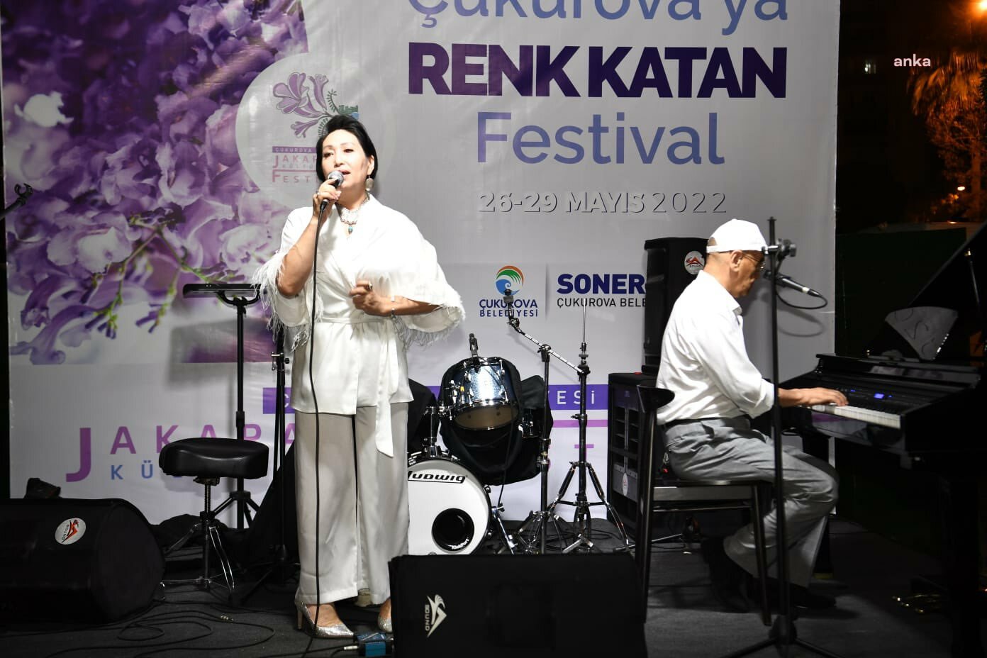 ÇUKUROVA, JAKARANDA KÜLTÜR SANAT FESTİVALİ İLE RENKLENDİ