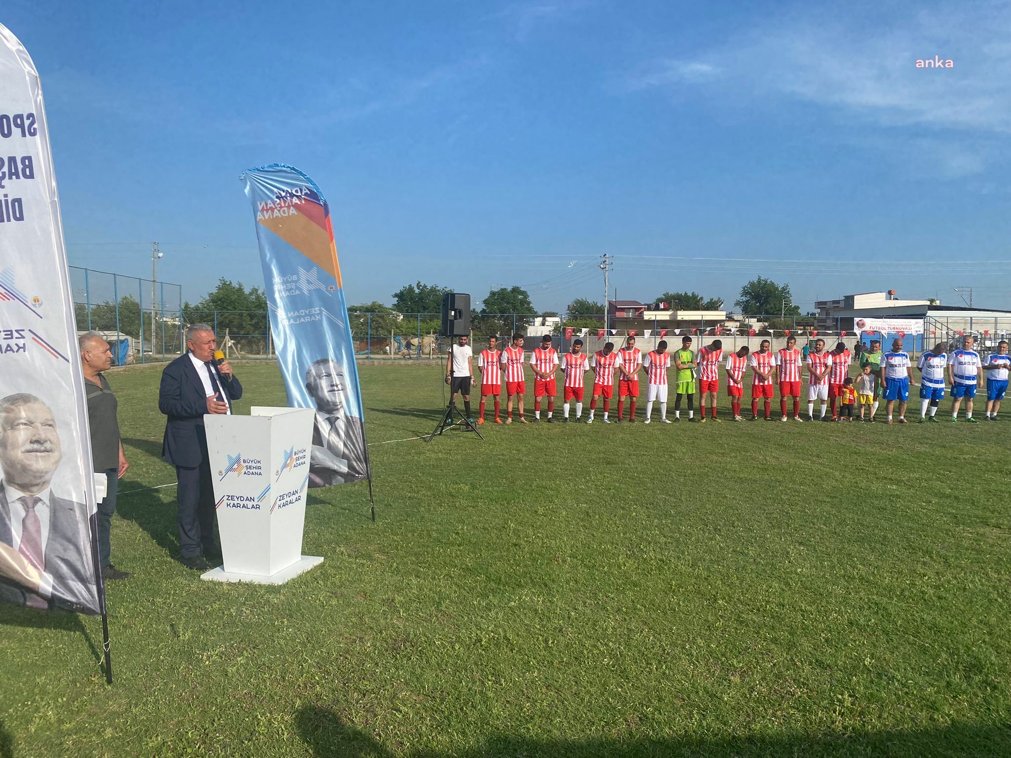 ADANA BÜYÜKŞEHİR DESTEKLİ FUTBOL TURNUVASI BAŞLADI