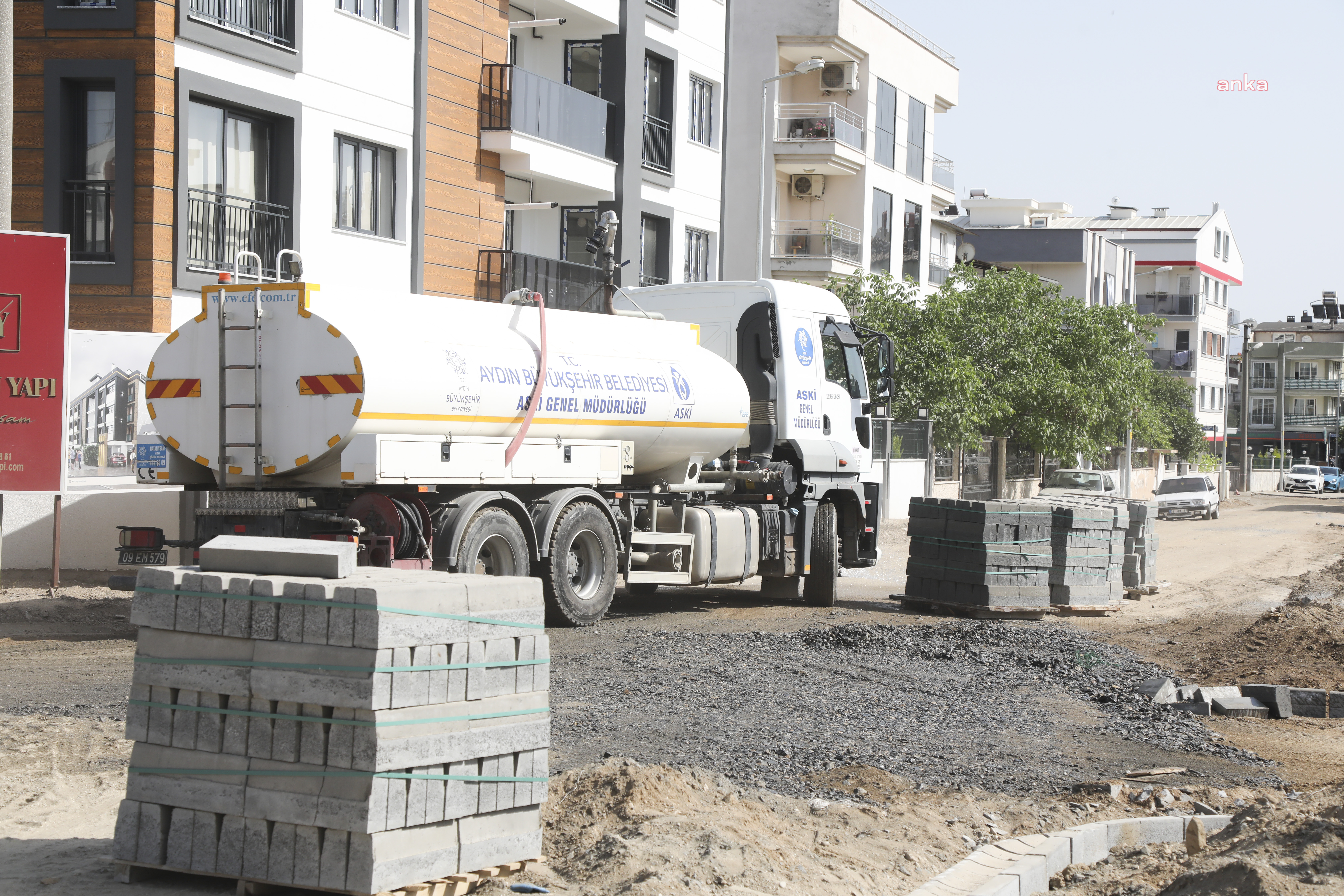 AYDIN BÜYÜKŞEHİR'DEN FATİH MAHALLESİ’NDE YOL VE ALTYAPI YENİLEME ÇALIŞMASI