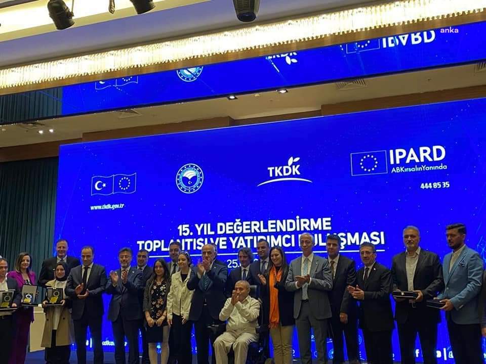 SAMANDAĞ BELEDİYESİ'NİN "GASTRONOMİ KÖYÜ PROJESİ"NE ÖDÜL