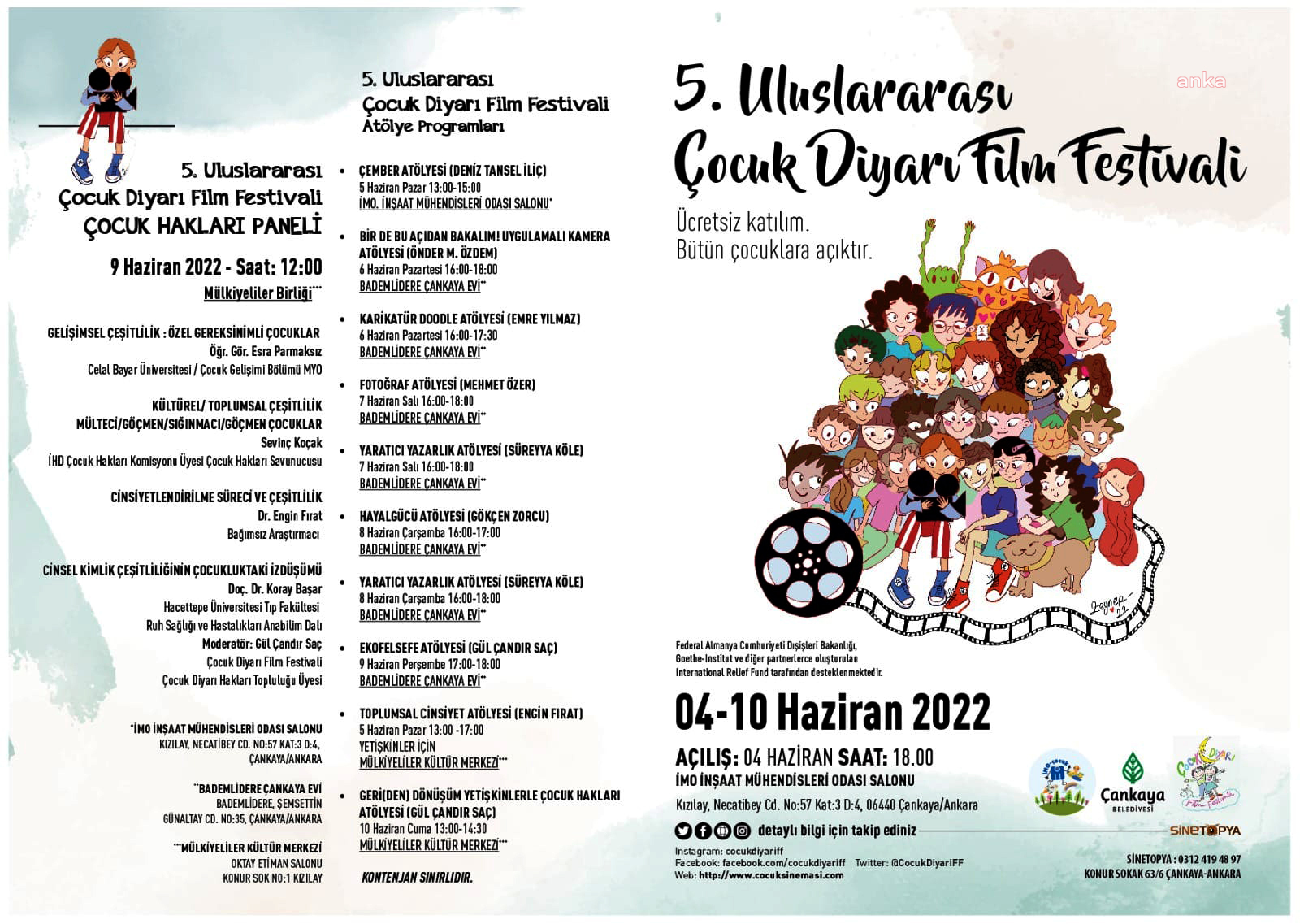 ÇANKAYA BELEDİYESİ'NDEN ÇOCUKLARA ERKEN KARNE HEDİYESİ