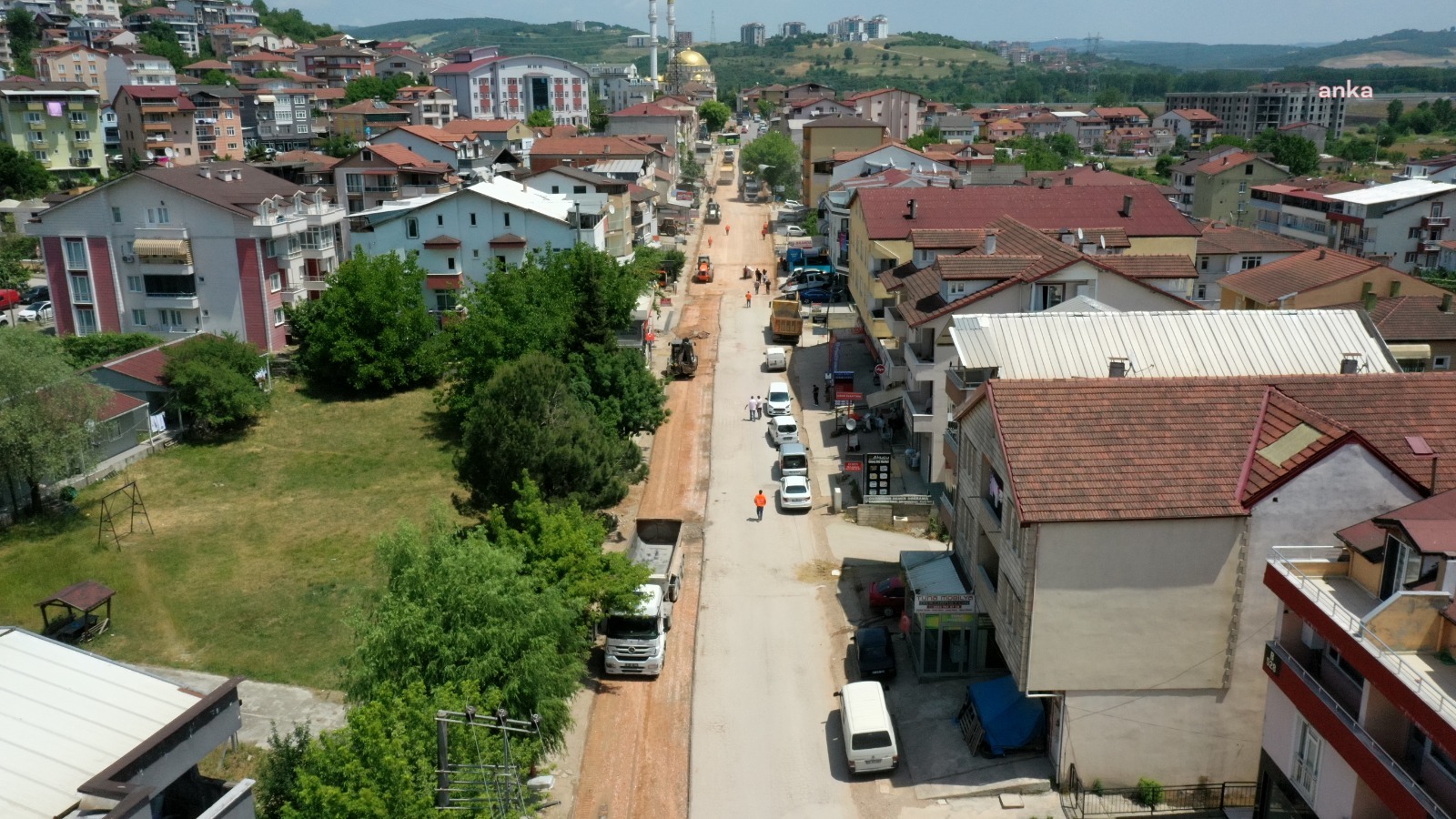 İZMİT BELEDİYESİ'NDEN YEŞİLOVA'DA ÇALIŞMA