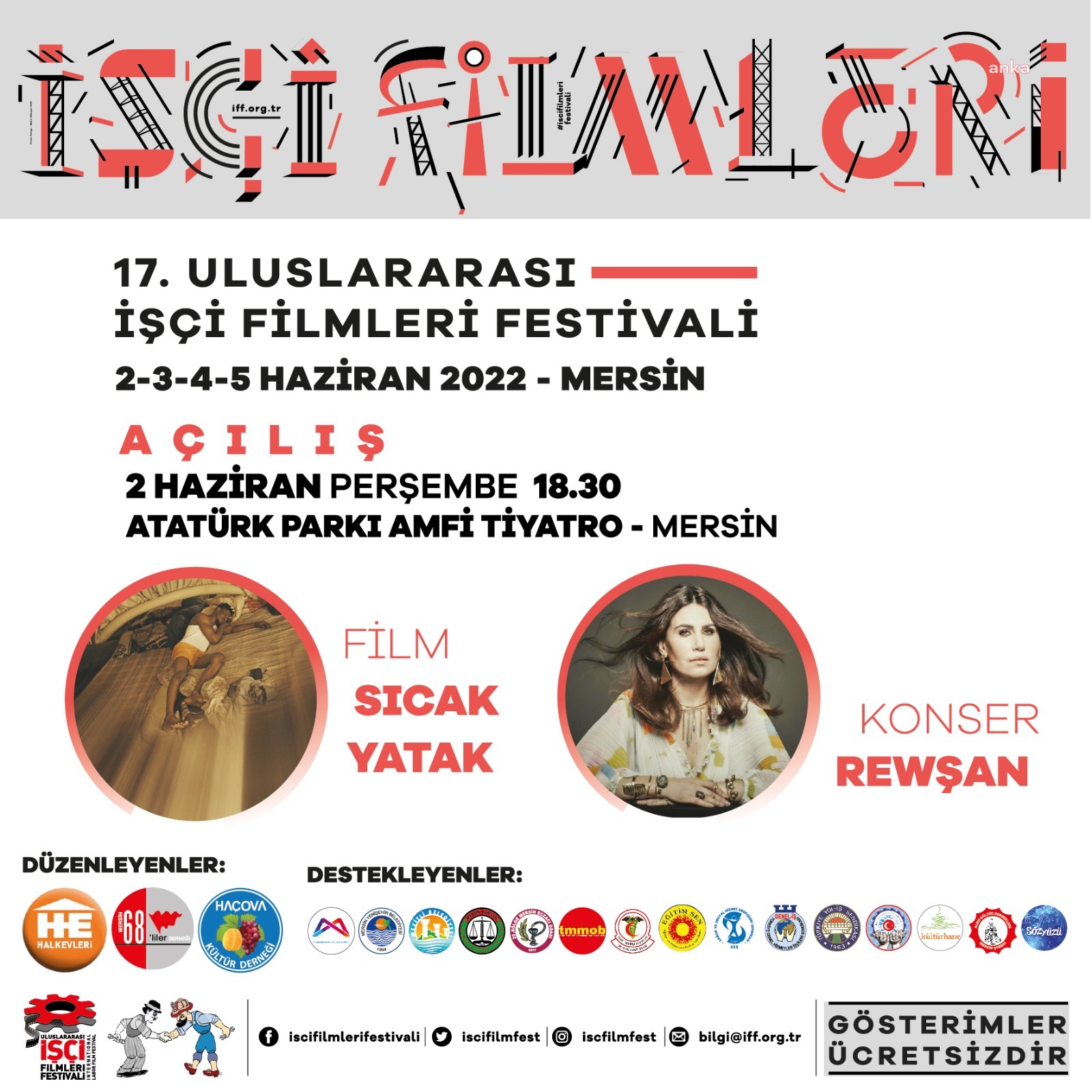 İŞÇİ FİLMLERİ MERSİN’DE İZLEYİCİ İLE BULUŞACAK