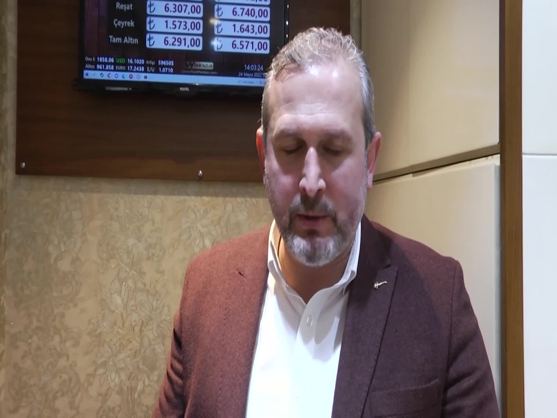 TRABZON KUYUMCULAR VE SAATÇİLER ODASI BAŞKANI YAZICI: "ALTINA YATIRIM YAPANLAR ÖNÜMÜZDEKİ SEZON DAHA MUTLU OLACAK"